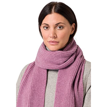 Style Republic Women's Cashmere Chunky Knit Scarf in Rose