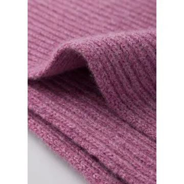Style Republic Women's Cashmere Chunky Knit Scarf in Rose