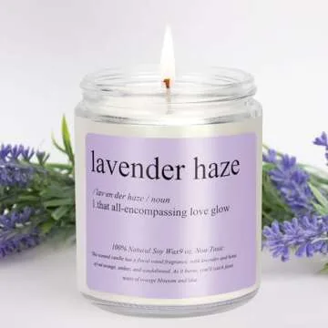 Lavender Scent Candle - Birthday & Party Decor