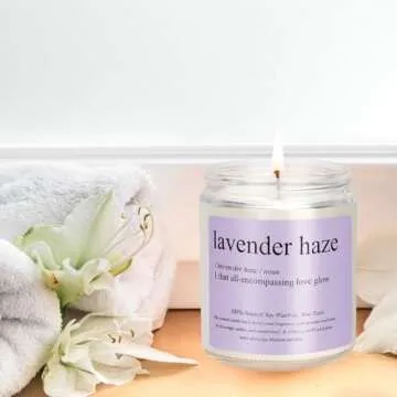 Lavender Scent Candle - Birthday & Party Decor