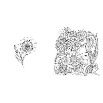 Die Welt unter der Lupe - Ausmalen und durchatmen