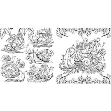 Die Welt unter der Lupe - Ausmalen und durchatmen