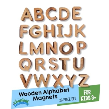 Leaping Learning Small Alphabet Magnets for Kids Supplies