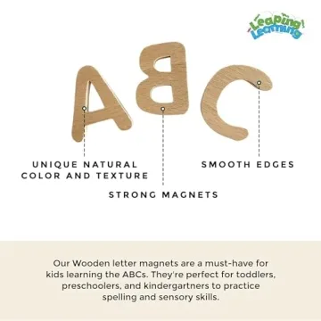 Leaping Learning Small Alphabet Magnets for Kids Supplies