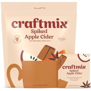 Craftmix Spiked Spiced Apple Cider Mix - 12 Cocktail Servings
