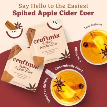 Craftmix Spiked Apple Cider Mix - Easy Cocktail Maker