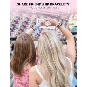 ARTDOT 1400 PCS Letter Beads, 28 Styles Friendship Bracelets Assorted Alphabet Beads Preppy Beads Je...