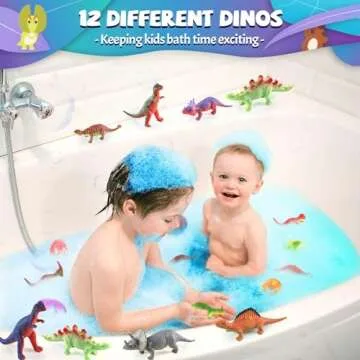 Bath Bombs with Dinosaur Toys - Perfect Easter Gift Set