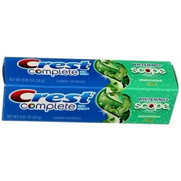 Crest Complete Whitening Plus Scope Minty Toothpaste Travel Pack