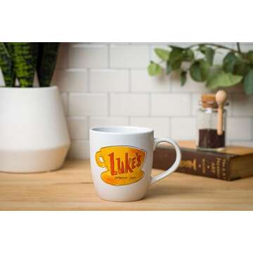 Gilmore Girls Luke's Diner Ceramic Mug, 18 oz
