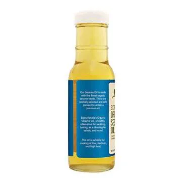 Kevala Organic Sesame Oil - Cold Pressed & Unrefined