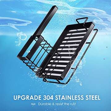 Roleader Kitchen Sink Adjustable Organizer Countertop