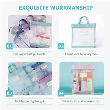 ULTECHNOVO File Pockets | Durable Portable Document Bags