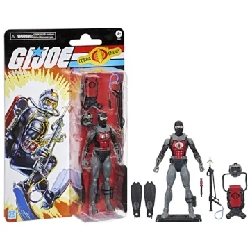 G.I. Joe Cobra EEL Retro Action Figure with Accessories