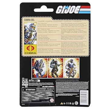 G.I. Joe Cobra EEL Retro Action Figure with Accessories