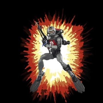 G.I. Joe Cobra EEL Retro Action Figure with Accessories