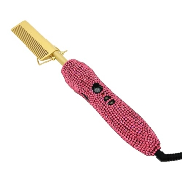 HuaXiu Bling Electric Hot Comb for Chic Hair Styling