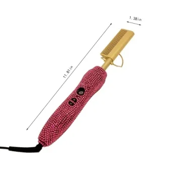 HuaXiu Bling Electric Hot Comb for Chic Hair Styling