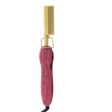 HuaXiu Bling Electric Hot Comb for Chic Hair Styling