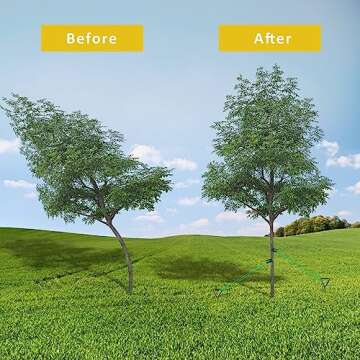 FCENDS Tree Stake Kit: Premium Staking Solution for Young Trees