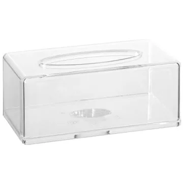 Elegant Acrylic Tissue Dispenser Holder for Any Space