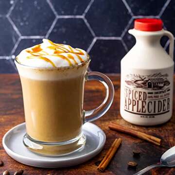 Mountain Cider Apple Cider Concentrate | Spiced Hot Apple Cider Drink | 16 fl. oz (16 servings)