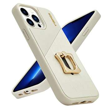 JLFCH ROMIELA: Stylish iPhone 14 Pro Max Case with 360° Kickstand