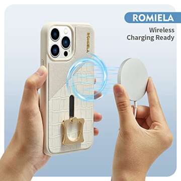 JLFCH ROMIELA Case for iPhone 14 Pro Max - Stylish Protection