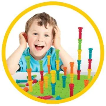 PlayMonster Lauri Deluxe Tall-Stackers Educational Set
