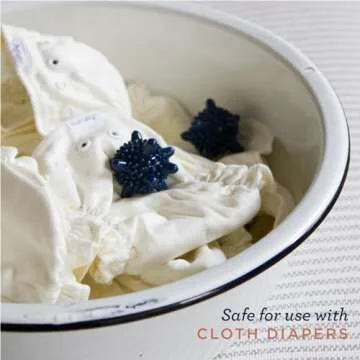 Esembly Agitators, Washer Dryer Balls for Cleaner Softer Laundry, Reusable Eco-Friendly Silicone Laundry Dryer Balls, 4 Pack