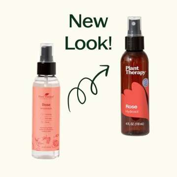Plant Therapy Rose Hydrosol 4 oz for Skin and Relaxation