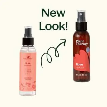 Plant Therapy Rose Hydrosol 4 oz for Skin and Relaxation
