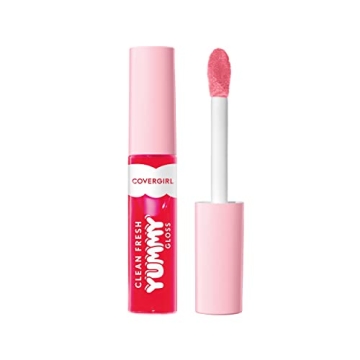 COVERGIRL Clean Fresh Yummy Gloss – Vegan Lip Gloss with Natural Scents
