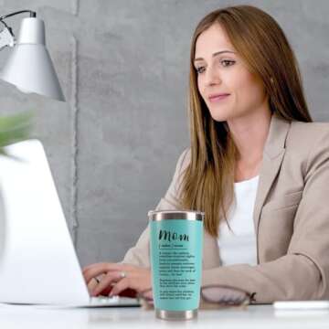 Mom Gifts Set Tumbler and Pillow for Mother's Day