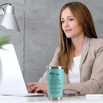 Mom Gifts Set Tumbler and Pillow for Mother's Day