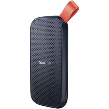 SanDisk 1TB Portable SSD - Fast, Durable Storage
