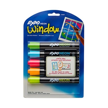 Expo Neon Dry Erase Markers for Creative Use