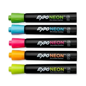 Expo Neon Dry Erase Markers for Creative Use