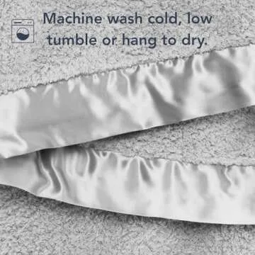 Little Giraffe Chenille Blanket Silver - Plush Comfort