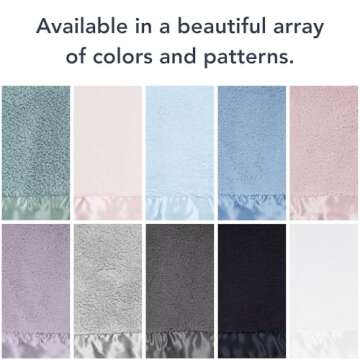 Little Giraffe Chenille Blanket Silver - Plush Comfort