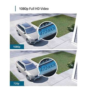 Wireless Home Security Camera System, eufy Security, eufyCam E 365-Day Battery Life, 1080p HD, IP65 Weatherproof, Night Vision, Compatible with Amazon Alexa, 3-Cam Kit, No Monthly Fee