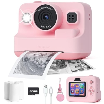 Dylanto Kids Instant Camera with Photo Printer