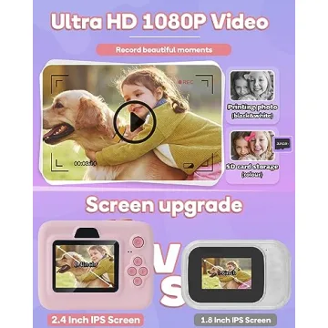 Dylanto Kids Instant Camera with Photo Printer