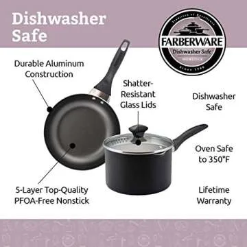 Farberware Nonstick Griddle Pan for Effortless Cooking