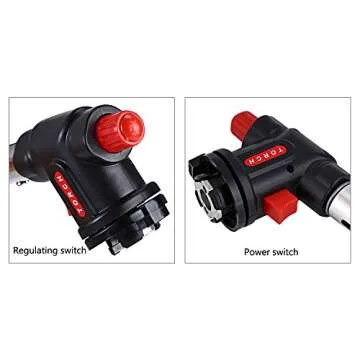 Gas Torch Butane Burner Auto Ignition Camping Welding BBQ Flamethrower Outdoor Electronic Torch Welding