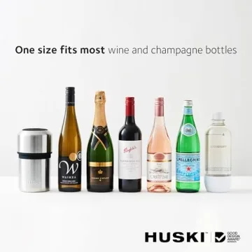 Huski Wine Chiller Award-Winning Iceless Design Keeps Wine Cold