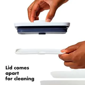 OXO Good Grips Pet POP Container – 2.8 Qt/2.6 L |Ideal for up to 3lbs of Dog Food or 2lbs of Cat Food | Airtight Storage Container | BPA Free