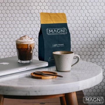 Magni Coffee Light Roast Whole Beans Low Acid Organic