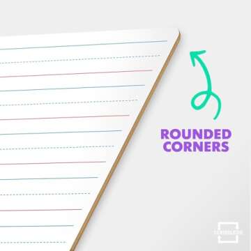 ScribbleDo Double Sided Whiteboards for Kids Handwriting Practice