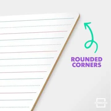 ScribbleDo Double Sided Whiteboards for Kids Handwriting Practice